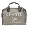 Large Canvas Deauville Bowling Bag