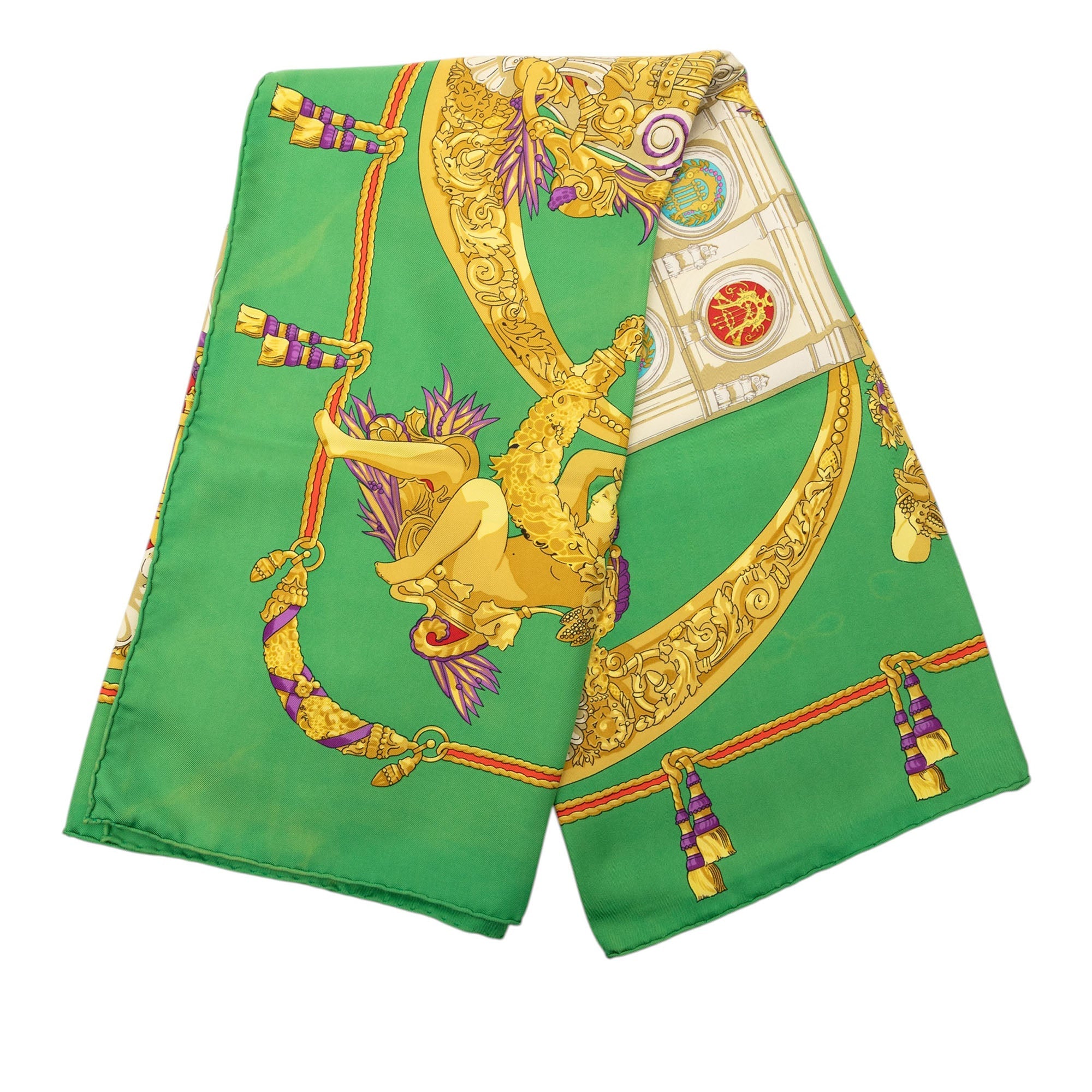 Hommage A Charles Garnier Silk Scarf 90