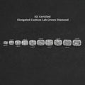 Certified Elongated Cushion Cut Lab Grown Diamond