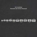 Certified Emerald Cut Lab Grown Diamond