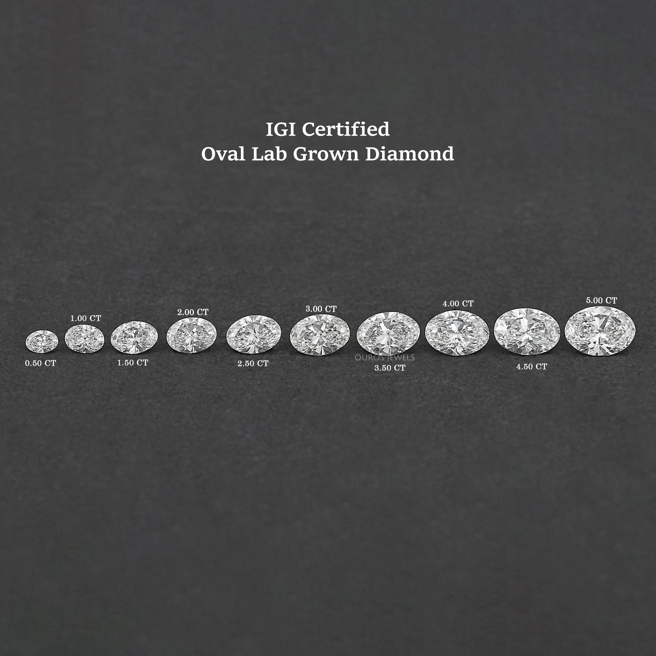 Oval Cut Lab Grown Certified Diamond