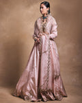 Baby Pink Silk Lehenga Set By KYNAH, Luxury Indian Fashion & Bridal Wear