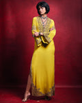 Yellow Kaftan Set By KYNAH, Luxury Indian Fashion & Bridal Wear