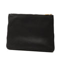 Medium Calfskin Logo Portfolio Clutch