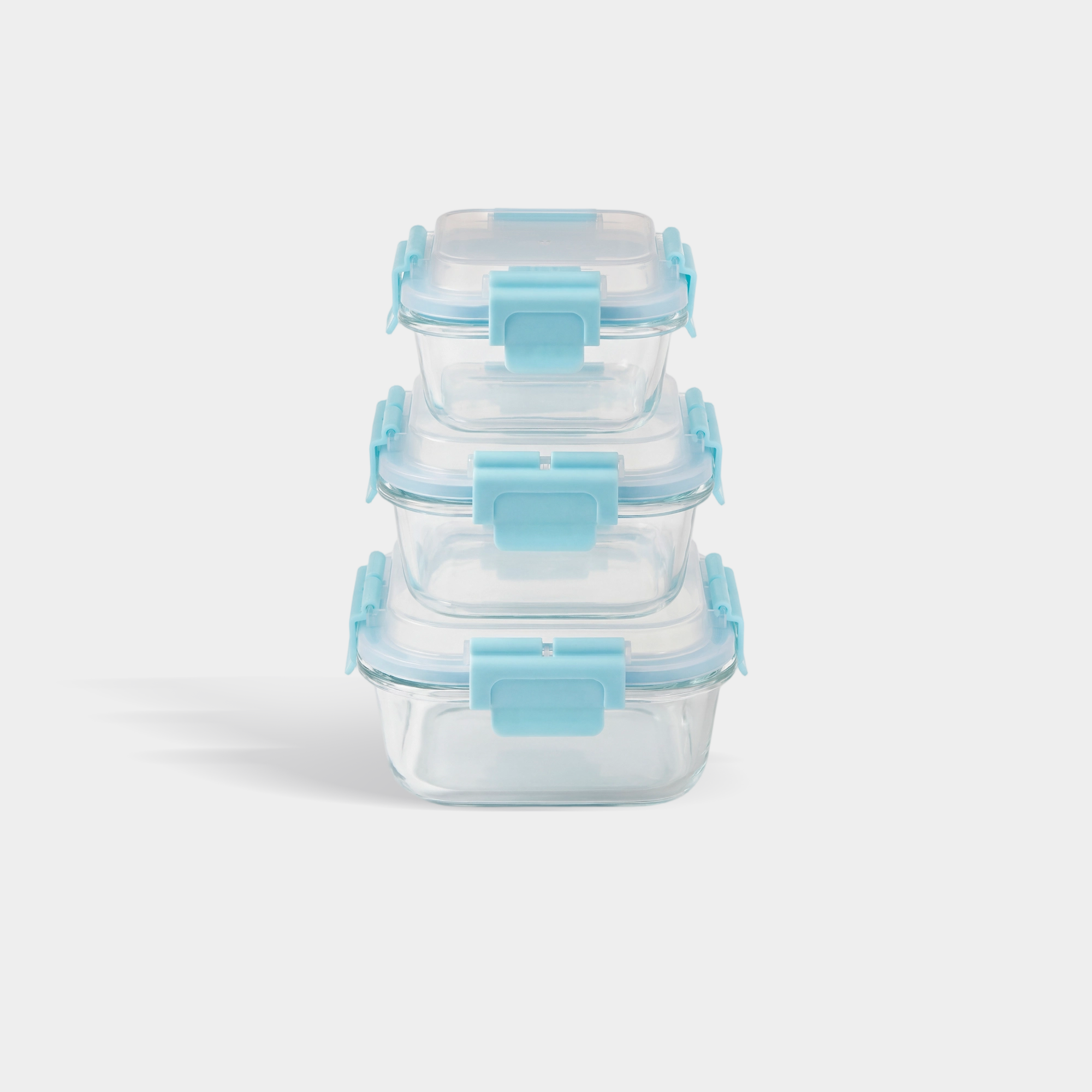 GENICOOK High Top Lid Square Containers