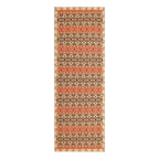 Multicolor Silk Scarf featuring Ikat Ethnic Print