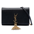 Smooth Calfskin Monogram Kate Tassel Chain Wallet