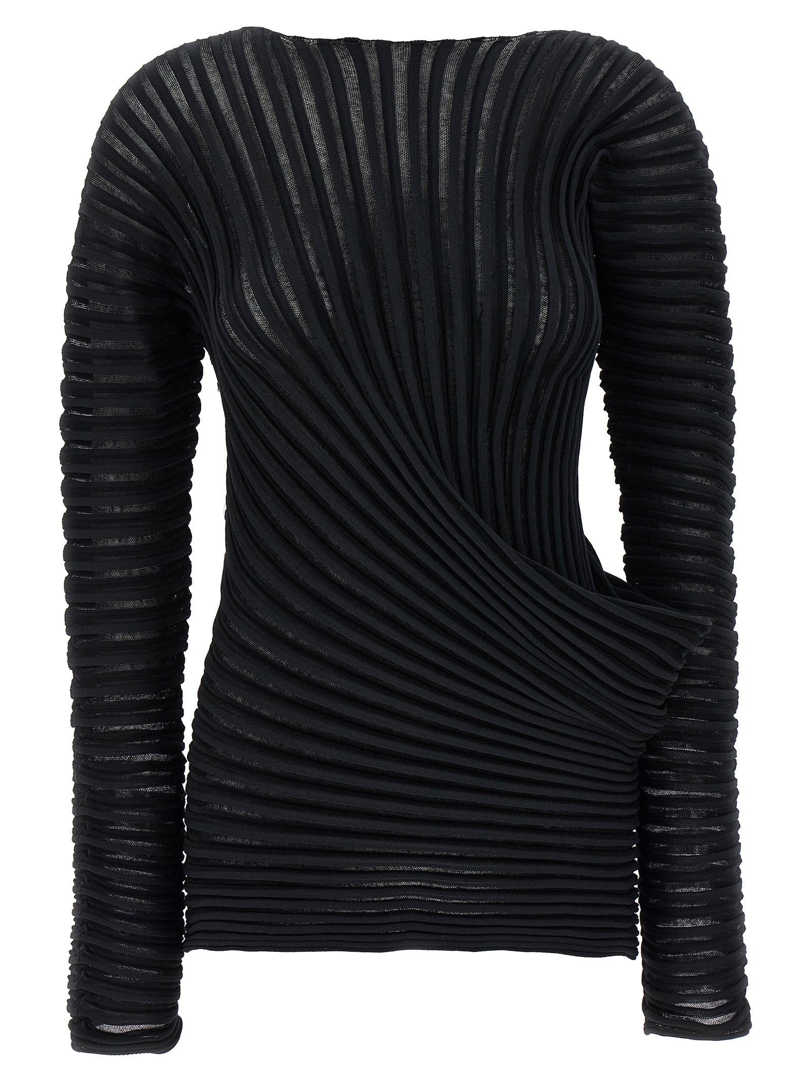 Issey Miyake Blouse — Black