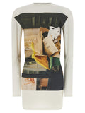 Issey Miyake Street View Blouse — Cream