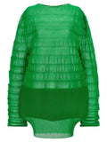 Issey Miyake Moving Sweater — green