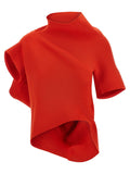 Issey Miyake Life Form Sweater — Red