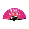 Fucking Fabulous Holographic Fan