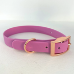 Handmade Biothane Dog Collar - Amethyst - 20mm