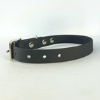 Handmade Biothane Dog Collar - Black - 20mm