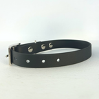 Handmade Biothane Dog Collar - Black - 20mm