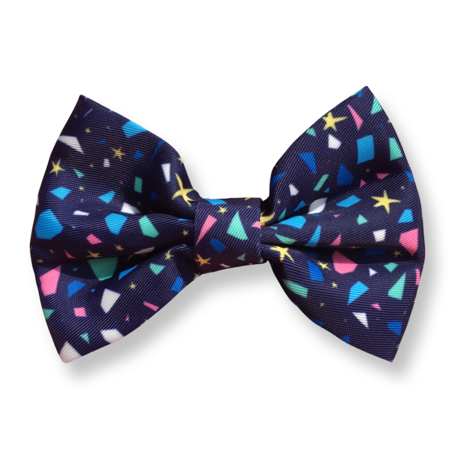 Dog Bow Tie - Terrazzo Stars