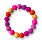 Pink - Personalised Pom Pom Dog Collar