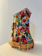 Handmade Vest Dog Harness - Garden Party