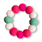 Sweet Watermelon Personalised Pom Pom Dog Collar