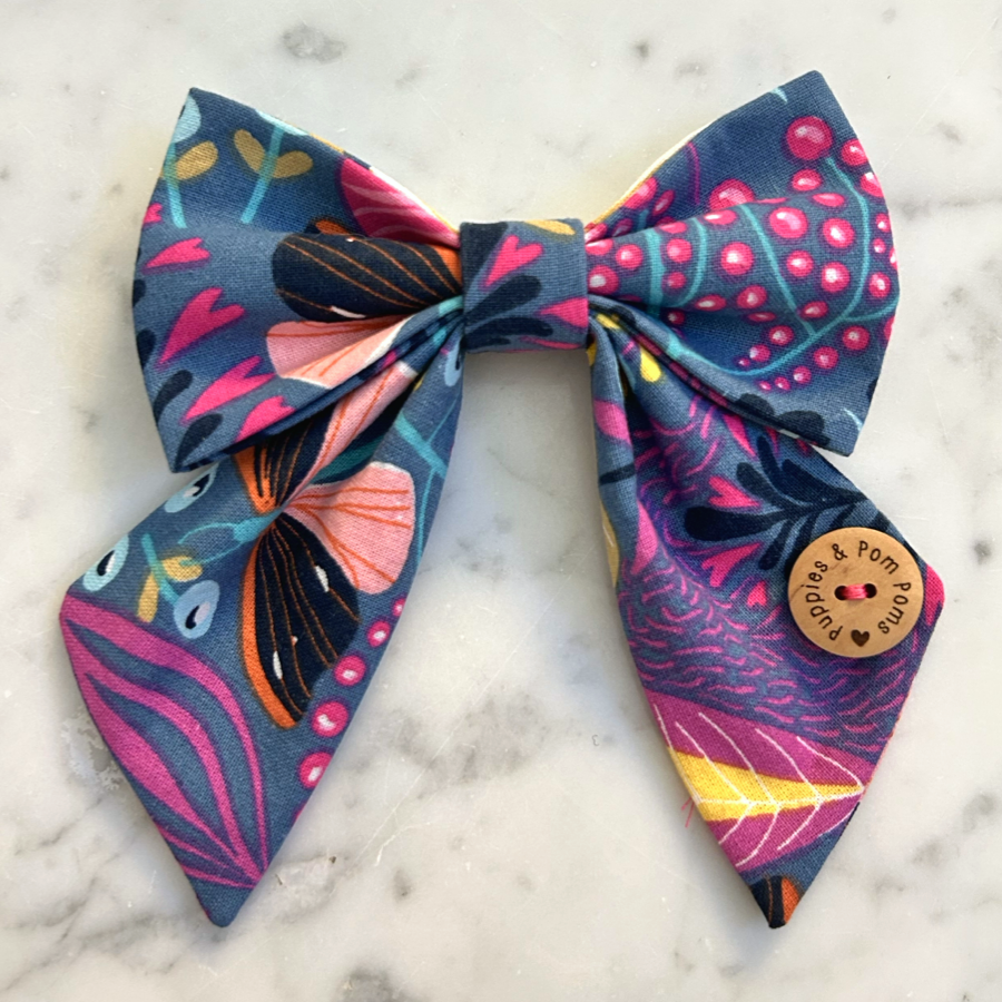 Handmade Dog Sailer Bow Tie - Sasha