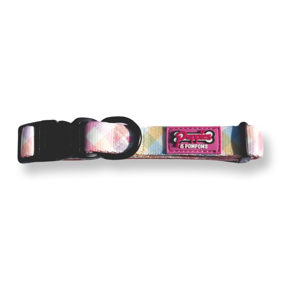 Collar - Pastel Vichy