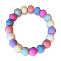 Pastel - Personalised Pom Pom Dog Collar