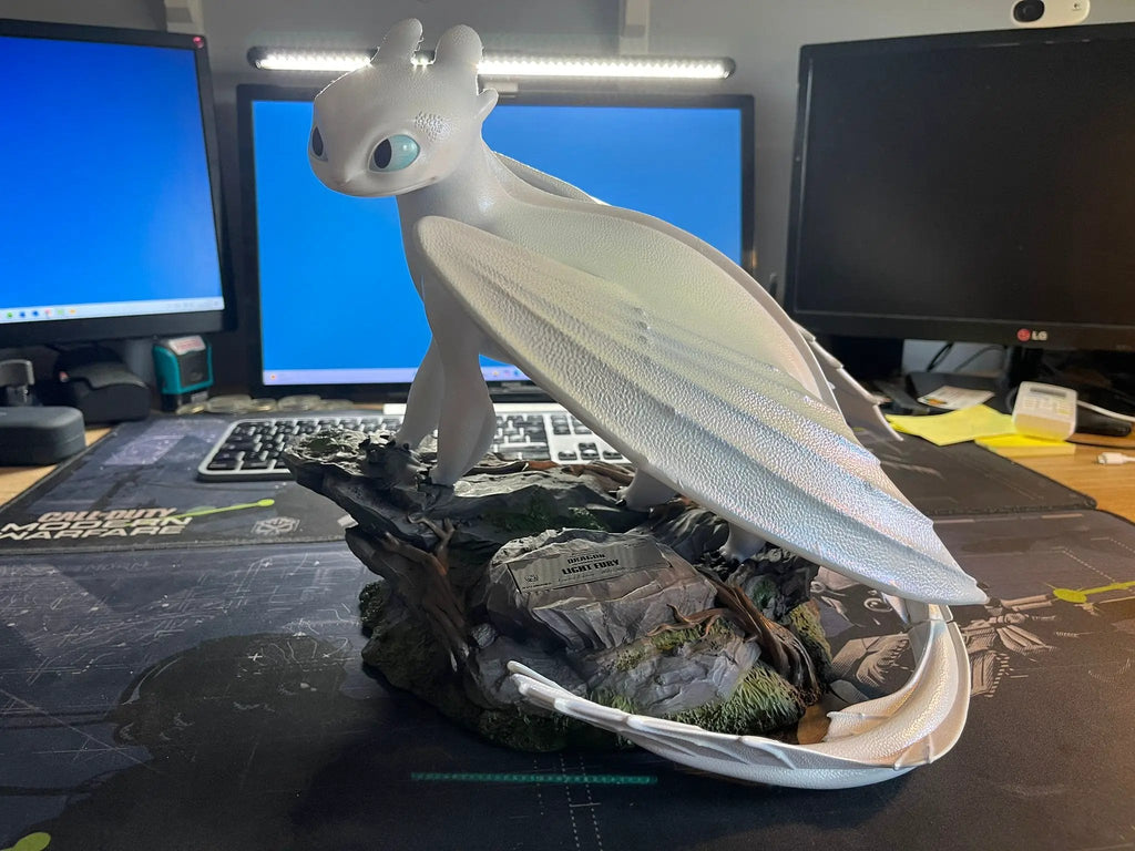How to train your dragon 3 Light Fury Master Craft
