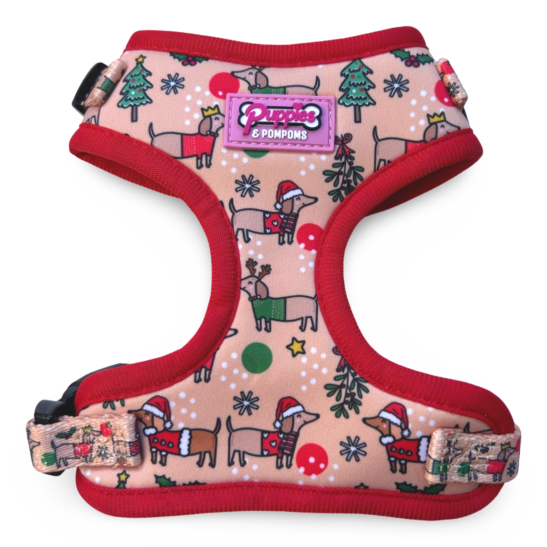 Christmas Dachshunds Harness