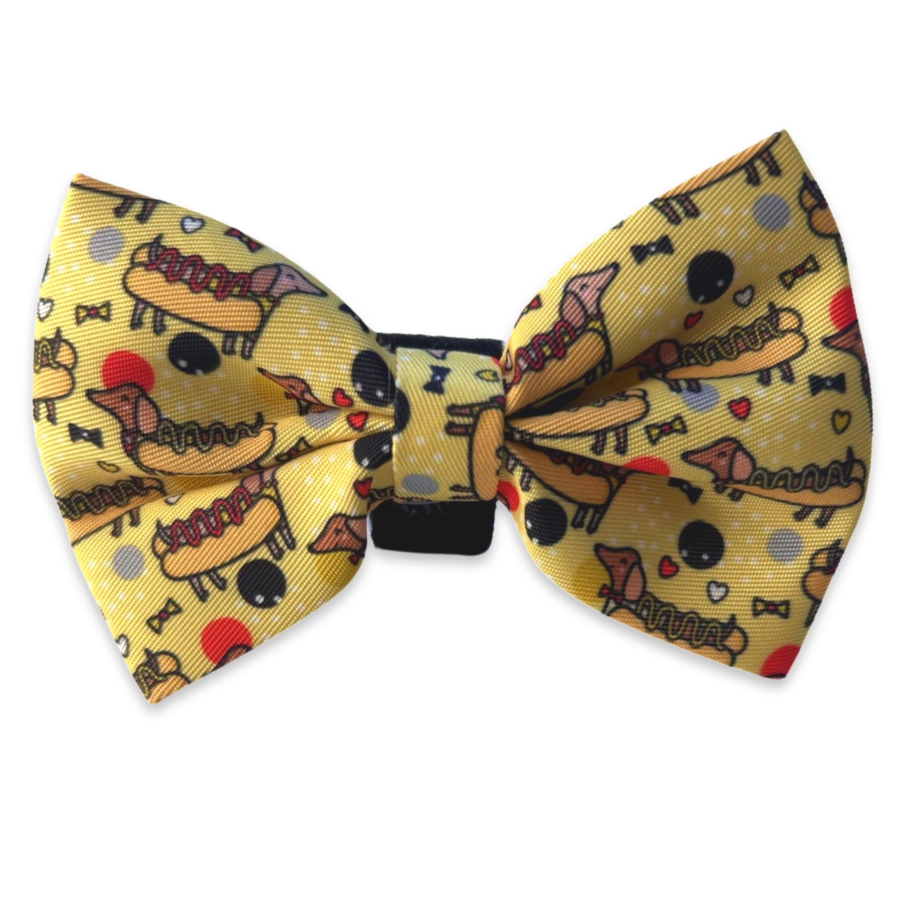 Dog Bow Tie - Hot Dog Dachshunds