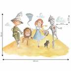 Vinilo Decorativo Infantil EL MAGO DE OZ