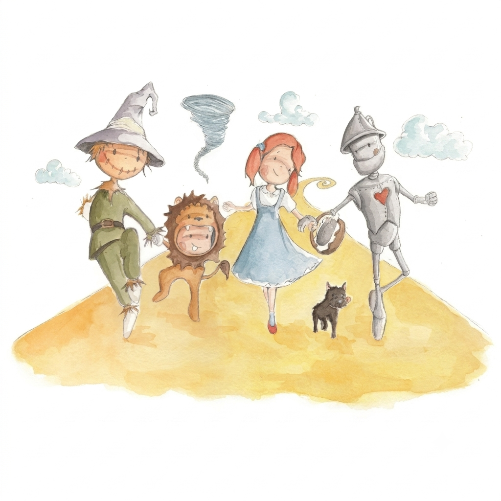 Vinilo Decorativo Infantil EL MAGO DE OZ