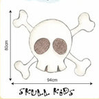 Vinilo Infantil "Small" SKULL 80x94cm