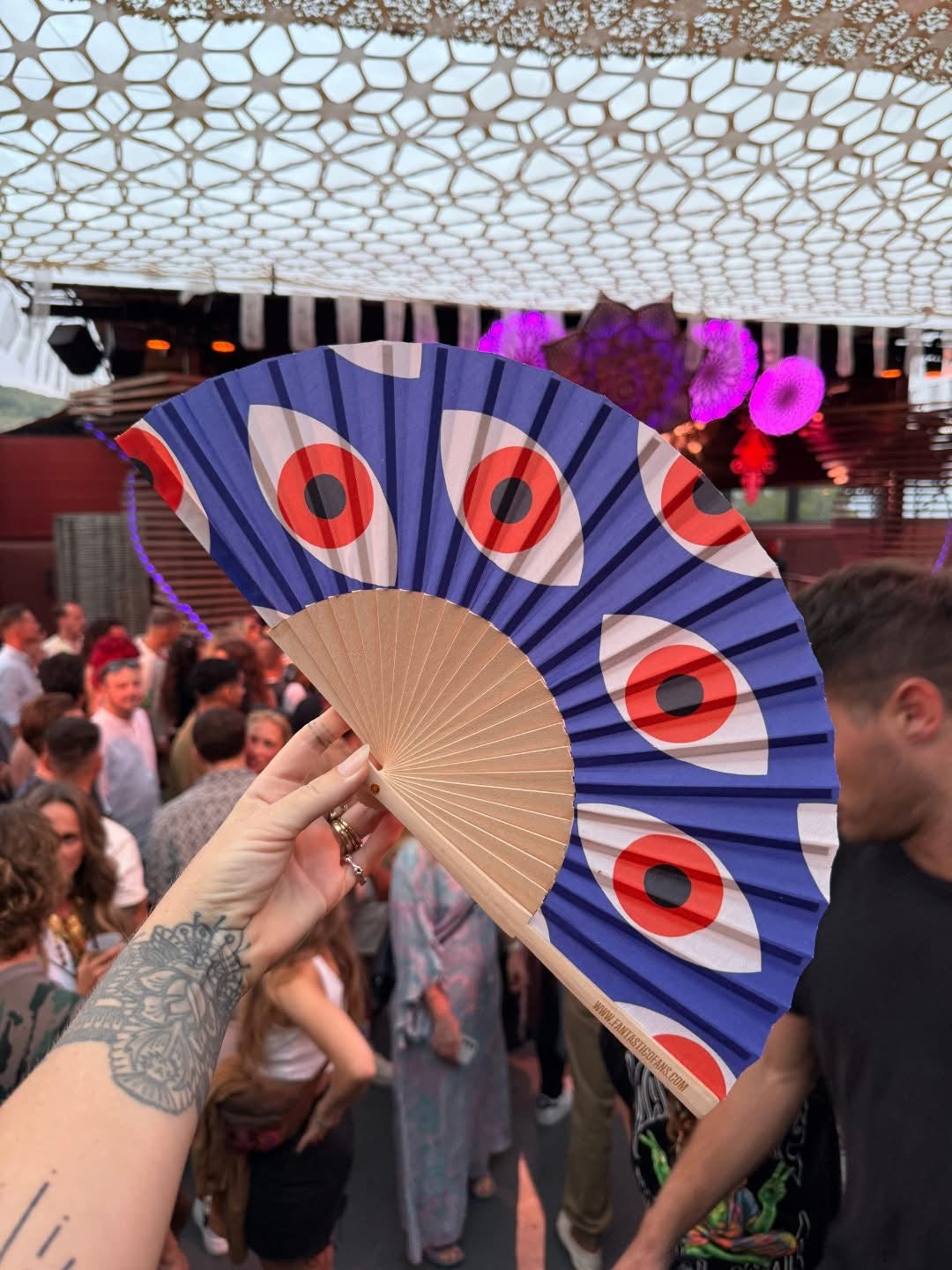 All Seeing Eye 23cm fan