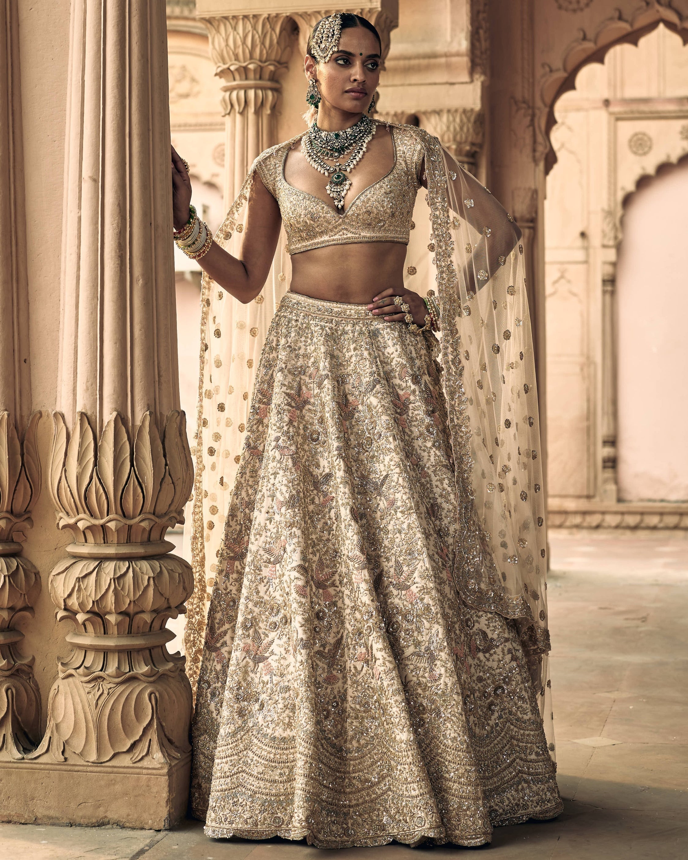 Manvi Lehenga Set By KYNAH, Luxury Indian Fashion & Bridal Wear