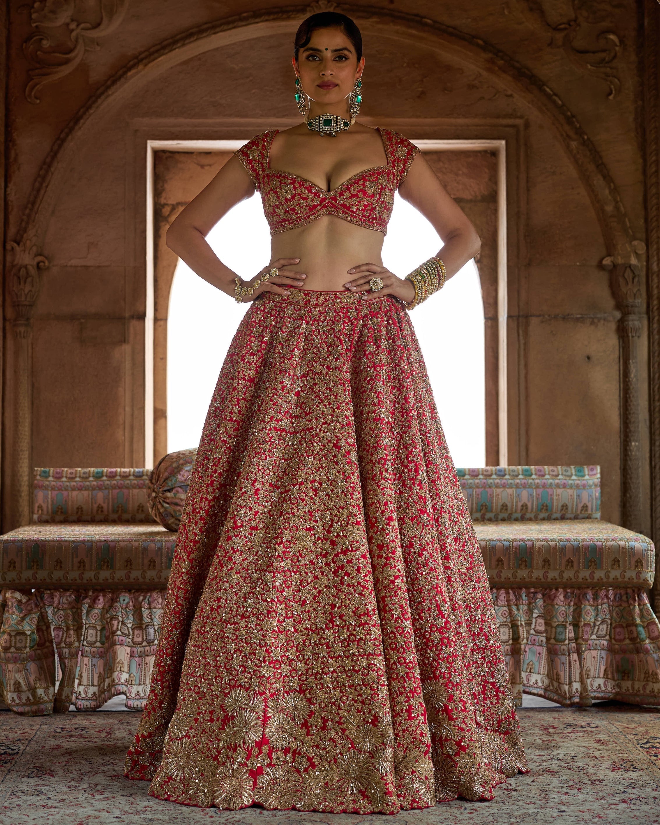Sakshi Lehenga Set By KYNAH, Luxury Indian Fashion & Bridal Wear