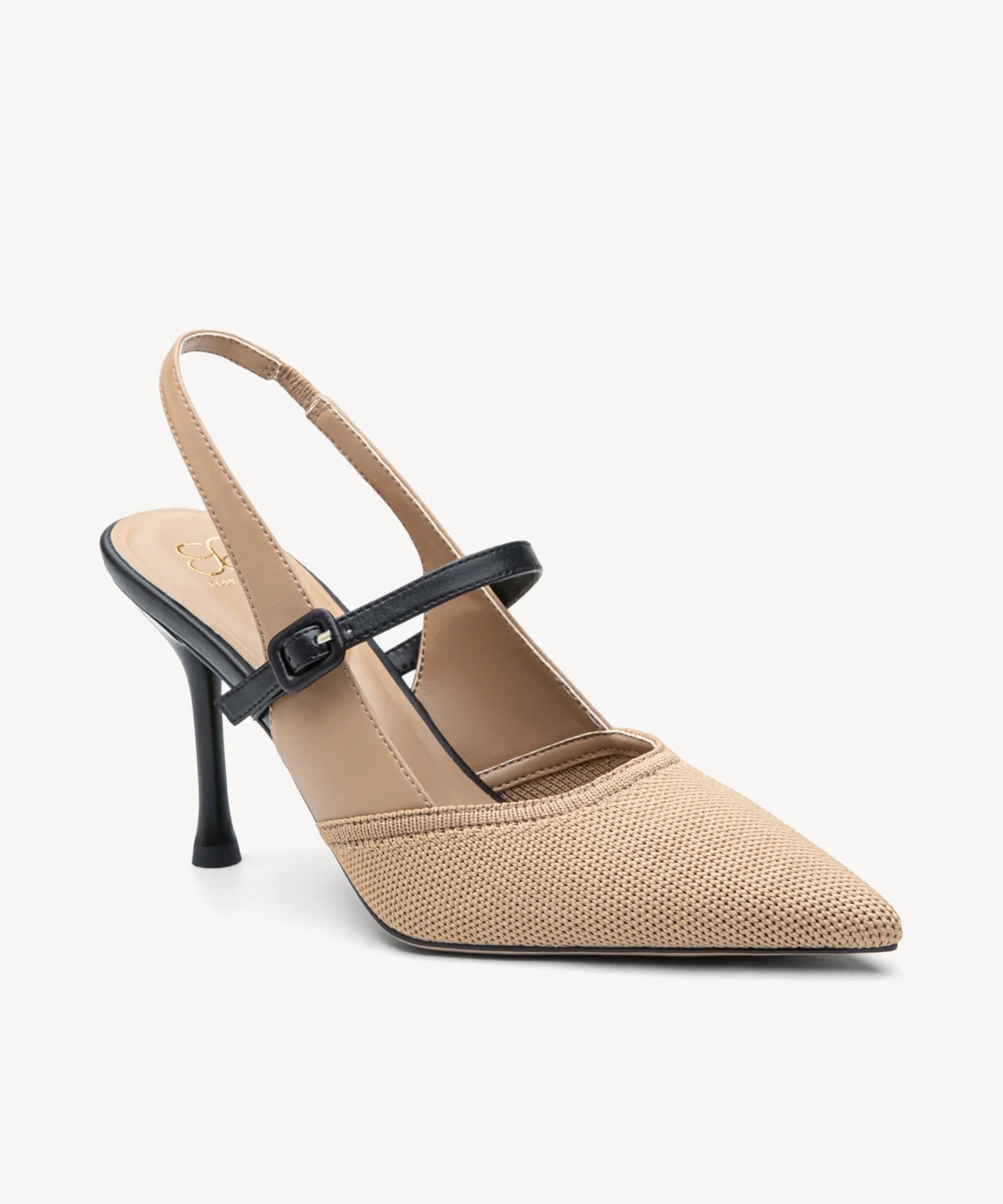 StrikeStep Elegant Stiletto Heeled Slingback - Apricot / US 10 | EU 41.5 | UK 8