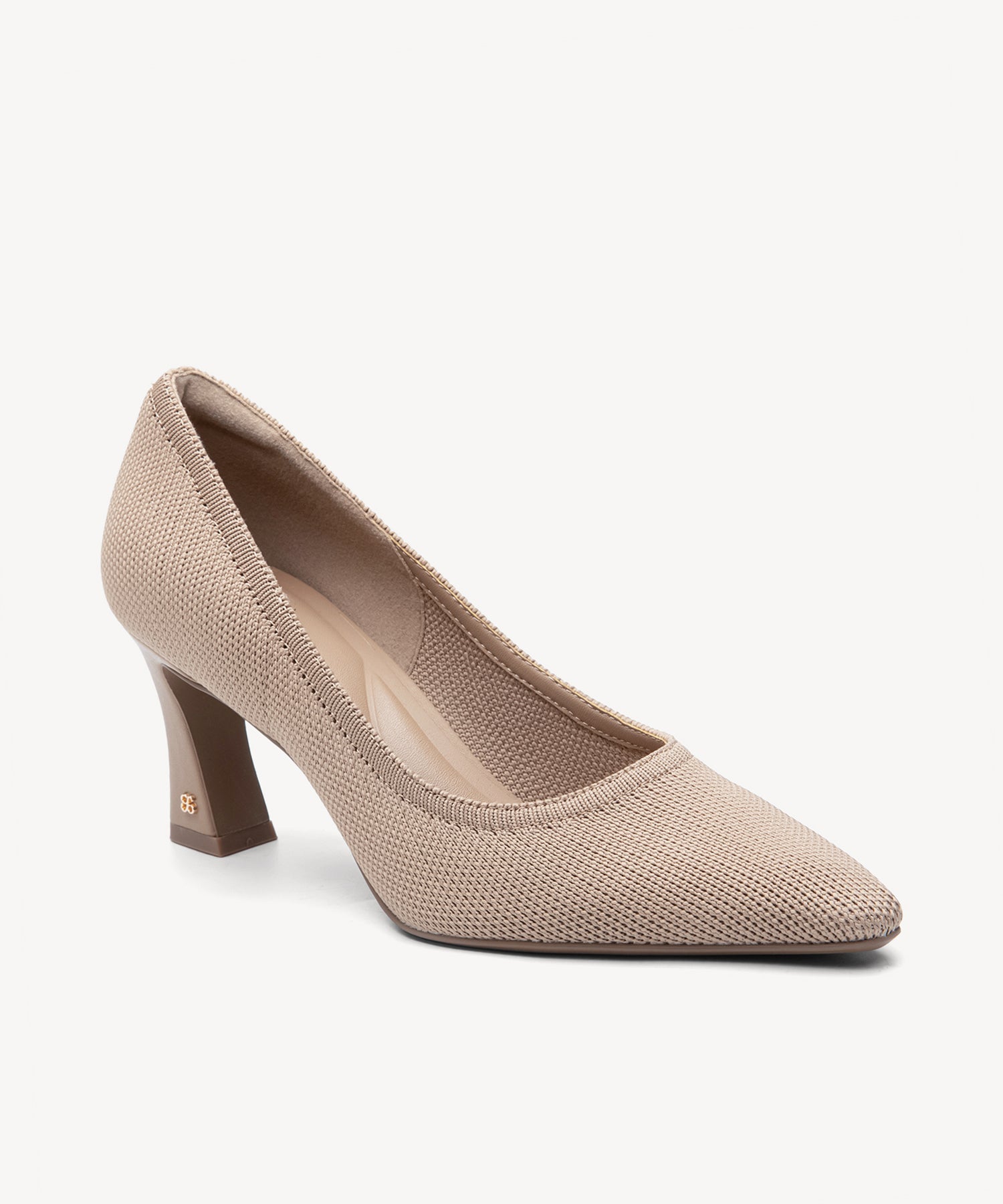 SerenTouch Pointed Toe Heeled Pump - Apricot / US 8 | EU 39 | UK 6
