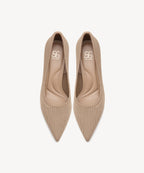 EternalPace Minimalist Stiletto Heeled Pump - 2X Wide
