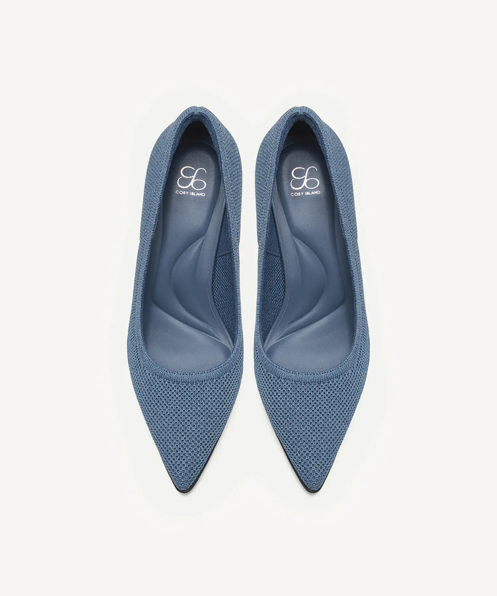SoftBounce Pointed Toe Stiletto Heeled Pump