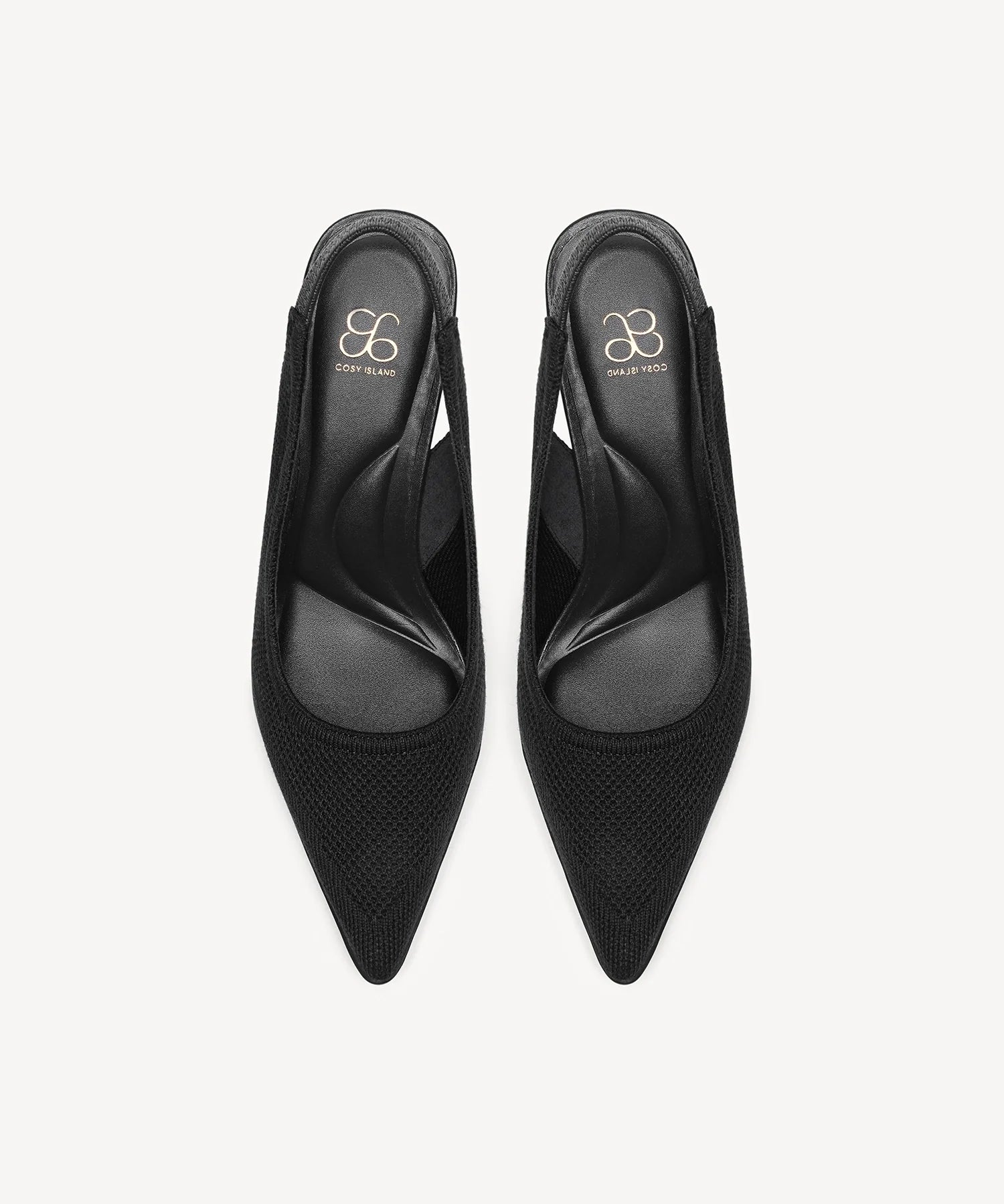 SoftBounce Pointed Toe Heeled Slingback
