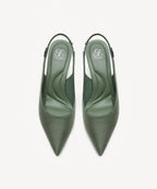 EmbroDance Elegant Stiletto Heeled Slingback