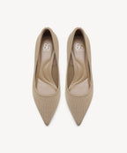 EternalPace Minimalist Stiletto Heeled Pump - Low Heeled