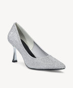 EternalPace Diamond Pointed Toe Heeled Pump - 2X Wide
