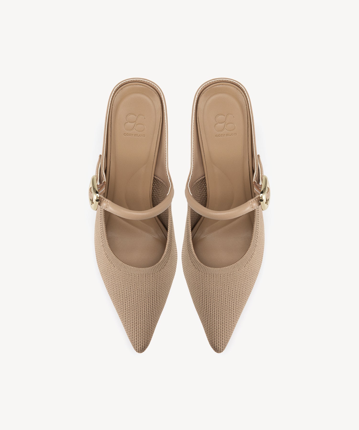 GraceLithe Pointed Toe Heeled Mule - 2X Wide