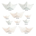 Pack de 10 Vinilos Decorativos (Barquitos de Papel) | Sueños de Cigüeña