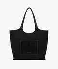 Classic Shoulder Tote Bags - Black / F
