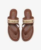 VillaStroll Toe-Post Flat Sandal