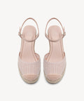 CoastLoft Closed-Toe Espadrille Wedge Sandal