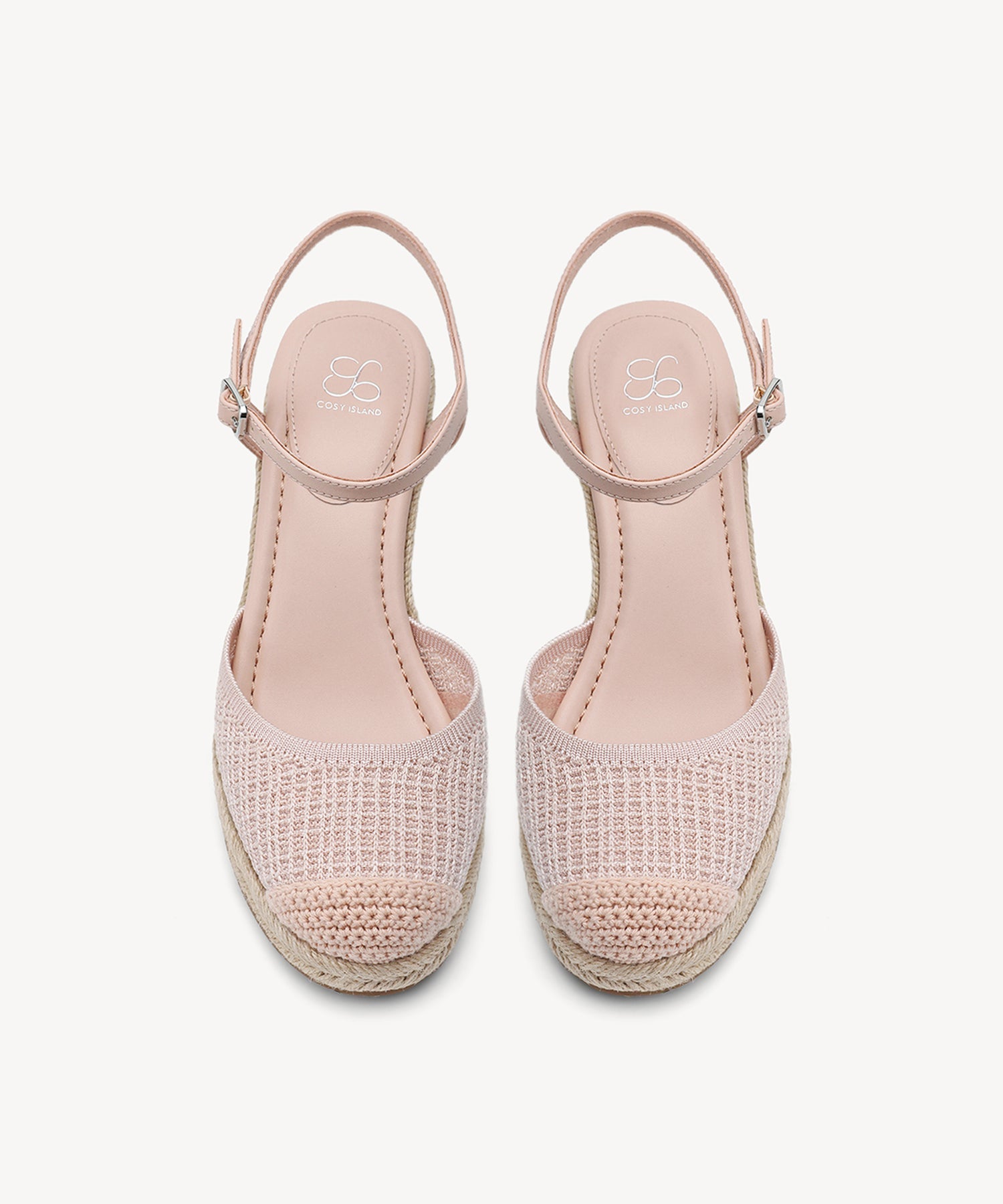 CoastLoft Closed-Toe Espadrille Wedge Sandal