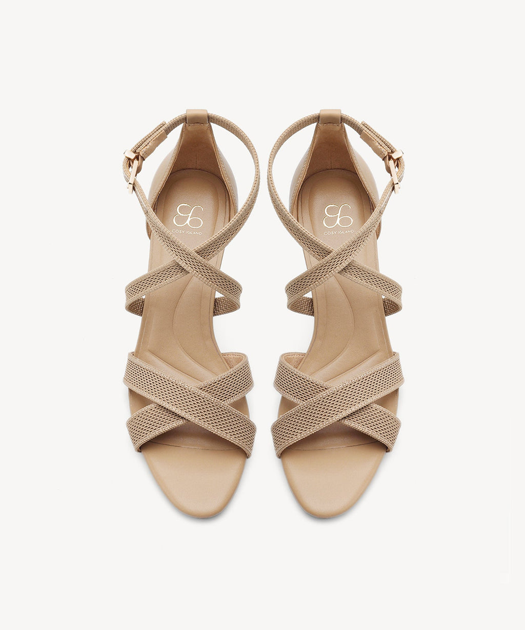 GalaWrap Crisscross Stiletto Heeled Sandal
